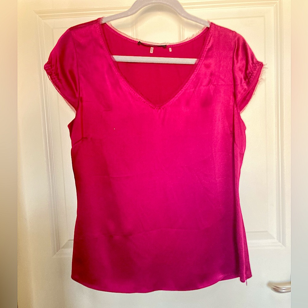 Silk Tahari blouse